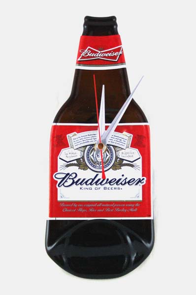 Budweiser bottle clock Budweiser bottle clock