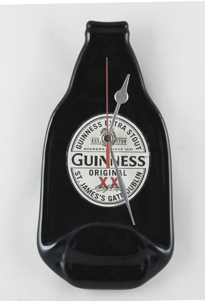 Guinness bottle clock Guinness bottle clock
