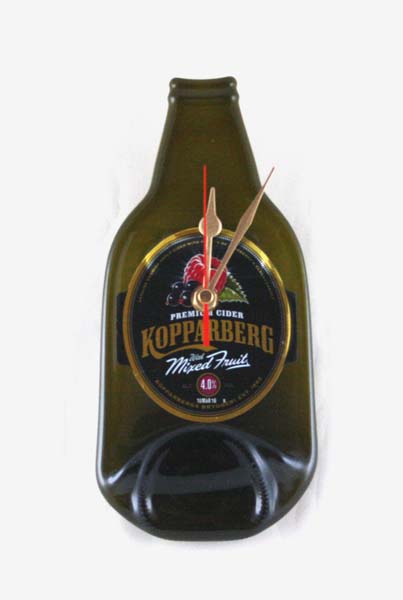 Kopparberg bottle clock Kopparberg bottle clock