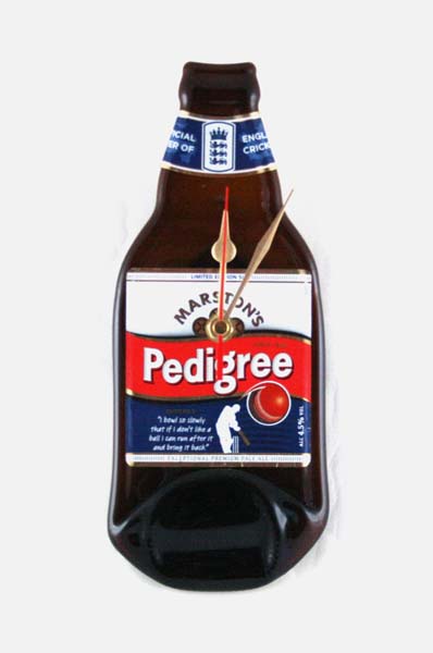 Pedigree bottle clock Pedigree bottle clock