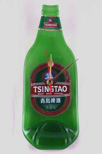 Tsingtao bottle clock Tsingtao bottle clock