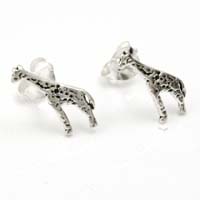 Sterling Silver giraffe earrings