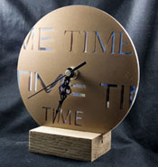 Mirror clock from Gracie Mae