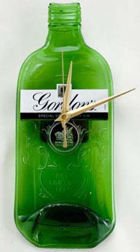 Gordons bottle clock